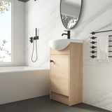 18 Inch Bathroom Vanity, Small Bathroom Vanity With Sink, Bathroom Vanity and Sink Combo 50458715