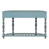 U_STYLE 52''Modern and Contemporary Curved Console Table Sofa Table Entryway Table for Hallway N711P186862C