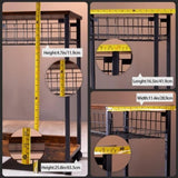 Computer Tower With Drawers, Independent Computer Tower With Pulleys, 2-tier Industrial 76639819
