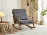 100*65*101cm High Back Belt Waist Pillow Log Color Solid Wood Armrest Backrest Seat Frame Iron Frame 08670975
