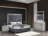 Lavita Modern & Contemporary Style 2-Drawer Night stand Made with Wood and Gold Accents in River B009P245897