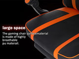 Video Game Chairs for Adults, PU Leather Gaming Chair with Footrest, 360&degSwivel Adjustable Lumbar 68375050