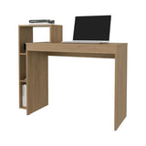Natural Oak Computer Desk with Open Storage B062P290241