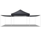 10x10FT pop up Canopy Tent with 2 sidewalls, Outdoor Canopy Tent for Parties 91136908