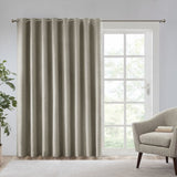 Printed Heathered Blackout Window Patio Panel B03599823