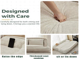 Double human dog bed,Lazy sofa ,Loveseat,Fits You & Pets,Extra Large W1628P348795