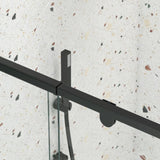 32-36" W x 72" H Piovt Swing Glass Shower Door,Pivot Frame Sliding Shower Door with 1/4" Clear W2122P298100