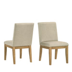 ZUN Rocco Contemporary Solid Wood Dining Chairs, Set of 2 T2574P205967