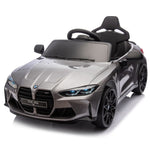 ZUN BMW M4 12v Kids ride on Painting toy car 2.4G W/Parents Remote Control,Three speed adjustable,Power W1396P183802