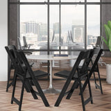 Folding Chair, Resin Chair with Padded Seat, Comfortable Event Chair Indoor Outdoor for Home Event 32222708