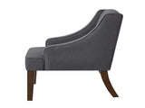 Mid Century Modern Accent,Upholstered Fabric Armchair with Solid Wood Legs,Lounge Reading W2186P481732