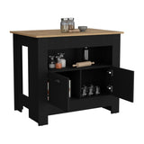 Arlet Kitchen Island Two Door Cabinet and Shelf B200P173165