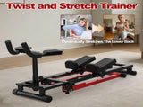 3-in-1 Spine Twist Stretcher & Stair Stepper & Waist Trainer, Adjustable Back Stretcher Machine for W2531P459621