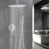 Dome system Shower head combination set wall mounted with 10 inch head and hand held KE-A3585-BN