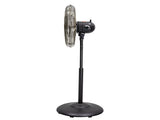 New 3 Speed 16 inch Vintage Metal Stand Fan in Black 77738141