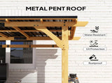 Grill Gazebo Wooden BBQ Grill Gazebo 41143228