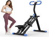 Stair Stepper with resistance Home-Upgrade Vertical Workout Machine for Full-Body Exercise 90708152