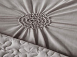6 Piece Reversible Daybed Cover Set Dark Gray Daybed B03597522