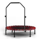 YC 40inch foldable trampoline with handle-Premium-Elastic -Black W550P296127