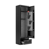 8 - Gun Capacity Rifle Safe. Holds Rifles, Pistols, Shotguns. Digital Lock for Quick Access. W396P272391