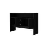 Black Console Table with Two Doors B062P252130
