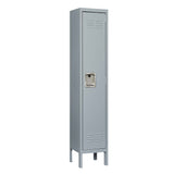 ZUN 1 Door 66"H Metal Lockers With Lock for Employees,Storage Locker Cabinet for Home Gym Office School 46808843