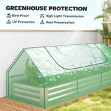 8.6 ft x 3 ft Mini Greenhouse Raised Garden Bed 54883361