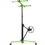 ZUN Drywall Lift Panel 11' Lift Drywall Panel Hoist Jack Lifter,GREEN+BLACK W465121421