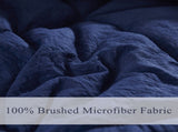 3 Piece Pre Washed Down Alternative Comforter Set with 2 Shams 44532942