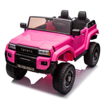 ZUN 24V Two-seater Kids Ride On Car W/Parents Remote Control, Licensed Toyota LC250,4WD,220w Motors,With W1396P178753