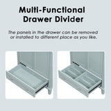 30" Bathroom Vanity without Sink, Base Only, Multi-functional Bathroom Cabinet with Doors and WF306250AAC