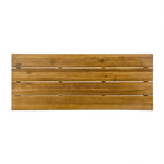 ZUN DENALI INDUSTRIAL WOOD AND METAL BAR TABLE 61327.00