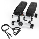 ZUN Steppers for Exercise, Stair Stepper with Resistance Bands, Mini Stepper with 330LBS Loading 85403615