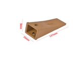 Set of 5 X156L Long Bucket Teeth P156 Roll Pins Fits for Skid Steer and Mini Excavators 26261473