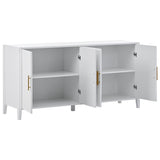 U-Style Accent Storage Cabinet Sideboard Wooden Cabinet with Metal Handles for Hallway, Entryway, WF300428AAK