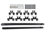 Black Side Steps fit for 2020-2023 Jeep Gladiator JT 4DR Running Board Heavy Duty 82195259
