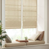 Printed Faux Silk Room Darkening Cordless Roman Shade B03598313
