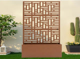 Metal Garden Bed with Trellis, 70 Inch Height Metal Planter Box with Trellis, Garden Box for 73841782