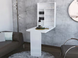 Wakeman Rectangle Foldable Desk White B06280121