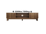 55-inch TV stand, mid-century modern style TV stand , entertainment W1706P574109