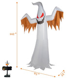 12ft 4pcs LED Lights Giant Scary Ghost Flames and Flashing Red Eyes Inflatable Halloween Decoration 70922330