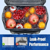 Cooler Backpack 36 Can Leakproof Insulated Cooler Backpack with 25L/6.6Gal for Picnic Camping Beach 99267236