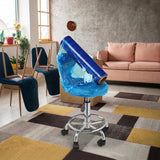 18" x 1500' 80 Gauge 4 Rolls Pallet Wrap Stretch Film Hand Shrink Wrap 1500FT Blue 19988854