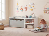 Kids Toy Storage Organizer with Movable Drawer & Anti-Tipping Kit for Playroom Nursery - c 28668980