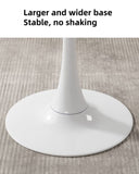Marble Texture Round Table, Dining Table, Modern Dining Table,Kitchen Table, MDF Top and Steel Base W2641P300028