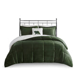 King Plush to Sherpa Down Alternative Comforter Set B035100531
