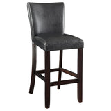 Cappuccino and Black Bar Height Stool B062P153484