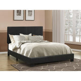 Black Full Panel Bed B062P153565