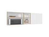 Wall Cabinet, 2 Doors, 4 Shelves B097P296857