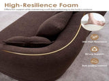 2-in-1 Foldable Sofa Bed,70 Inch Folding Boneless Couch Convertible Compressed Sleeper Sofabed, 4 W2231P466739